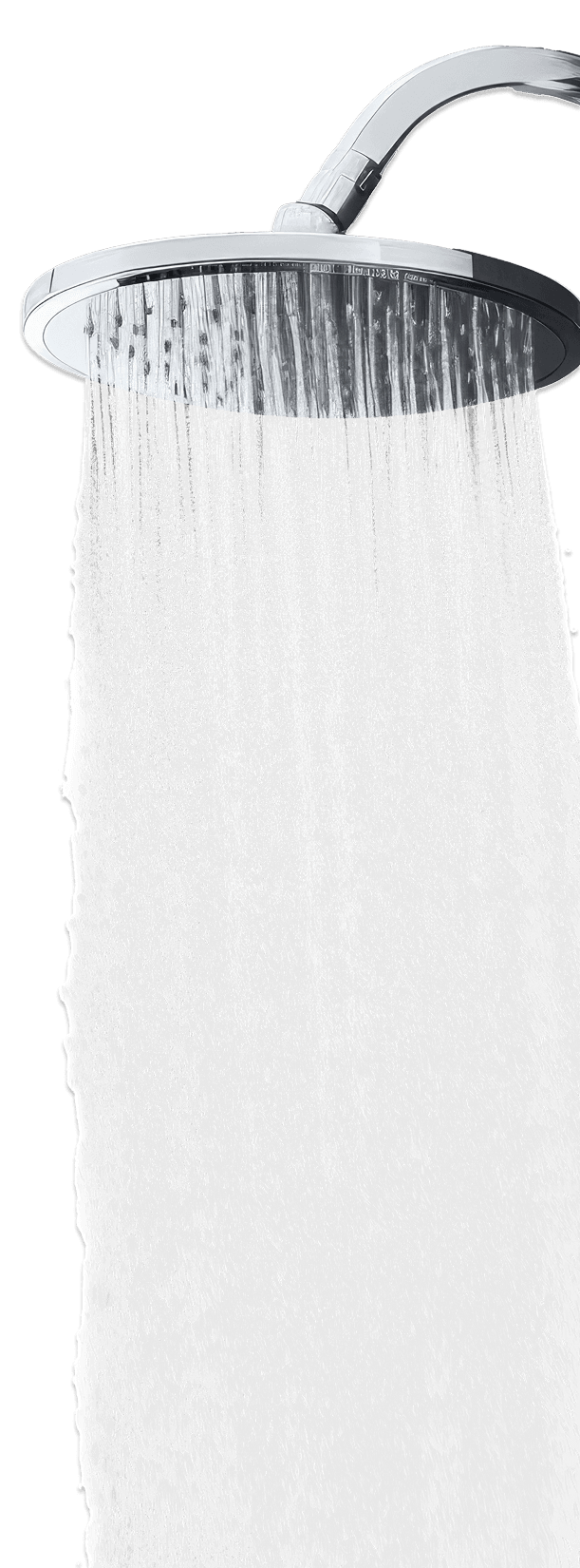 Rainhead with water flowing out of it